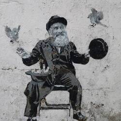 Sogar streetart gibt's!