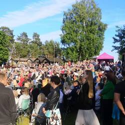 Feststimmung bei einem tollen Konzert in Käsmu