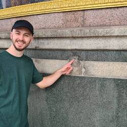 "If you start a war, you get bullet holes in your monuments"