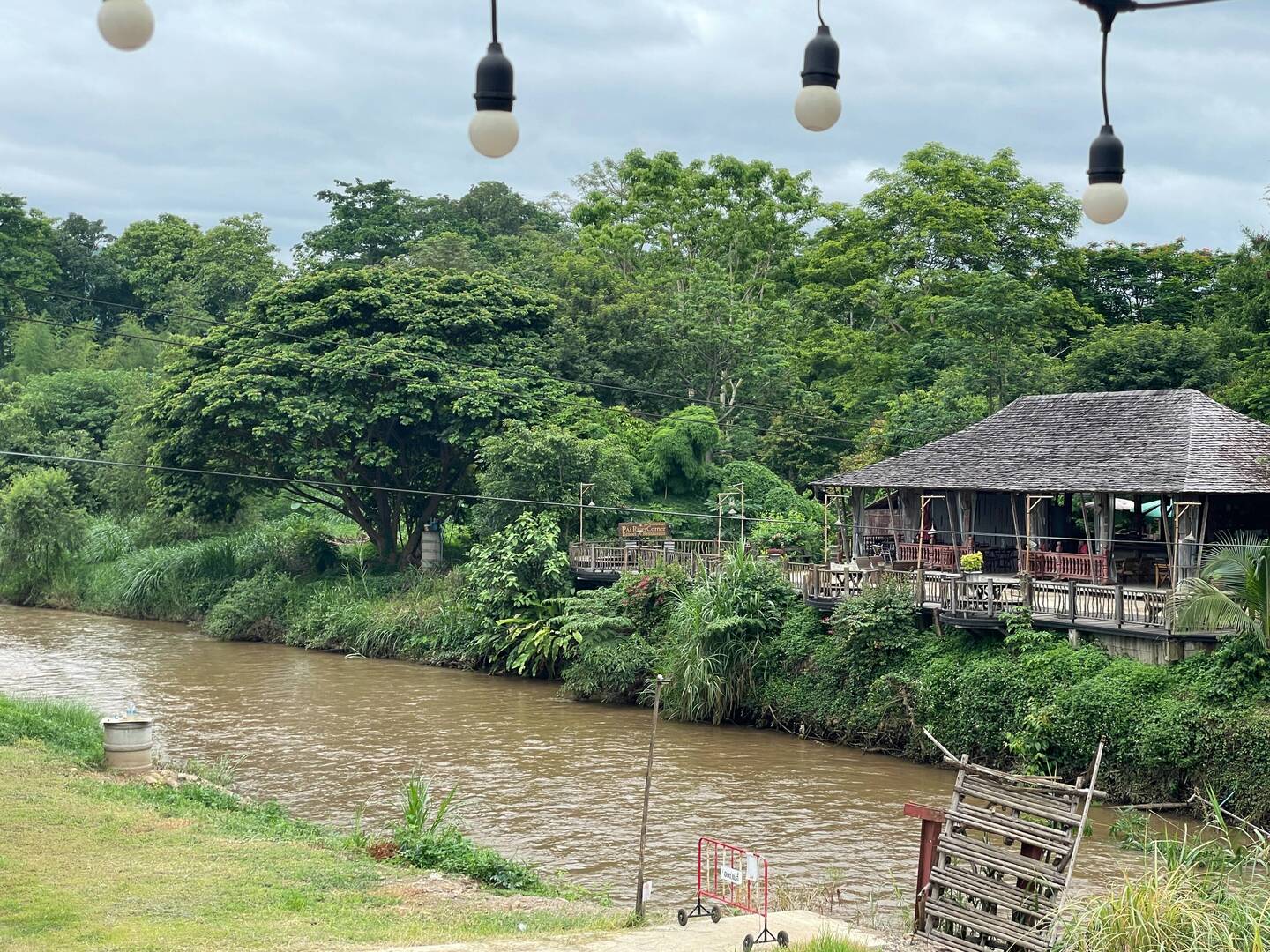 The riverside at Pai Loess