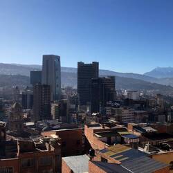 Der Blick aus meinem Hostel 😊