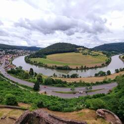 Der Neckarbogen vom "Schwalbennest" aus!