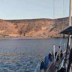 Lasciamo la baia...grazie mille!