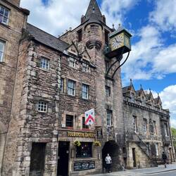 On the Royal Mile or High Street