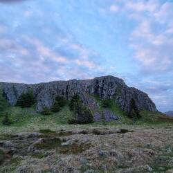 Die Elfenburg kurz vor Mitternacht zum Umwandern war ein besonderes Erlebnis