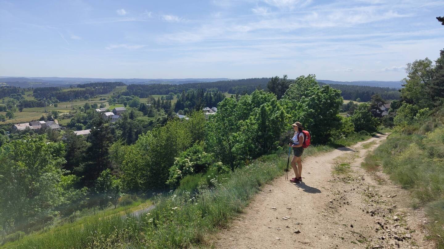 Quel bonheur de voir le gîte après cette magnifique mais longue étape...