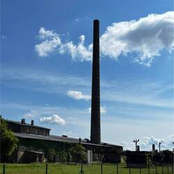 Riesen Dampfmaschine