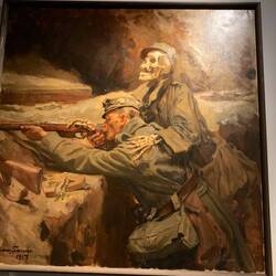 dieses Gemälde hat mir grossen Eindruck gemacht...