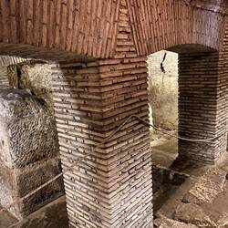 Under the Basilica of Saint Nicholas in Prison.