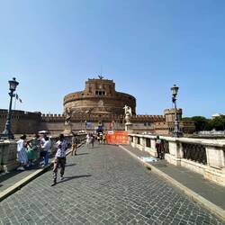 Castel Sant'Angelo. Second century fort