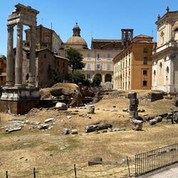 Ruins next to Marcellus Theater