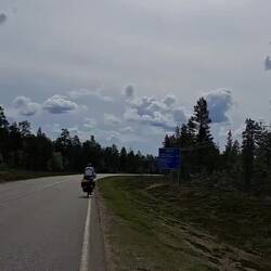 Viele Bikepacker auf der E75 unterwegs