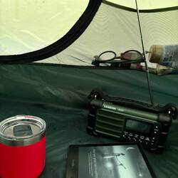 It was a tent day.