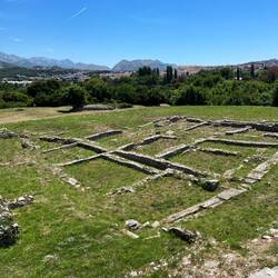 Foundation of houses and storerooms