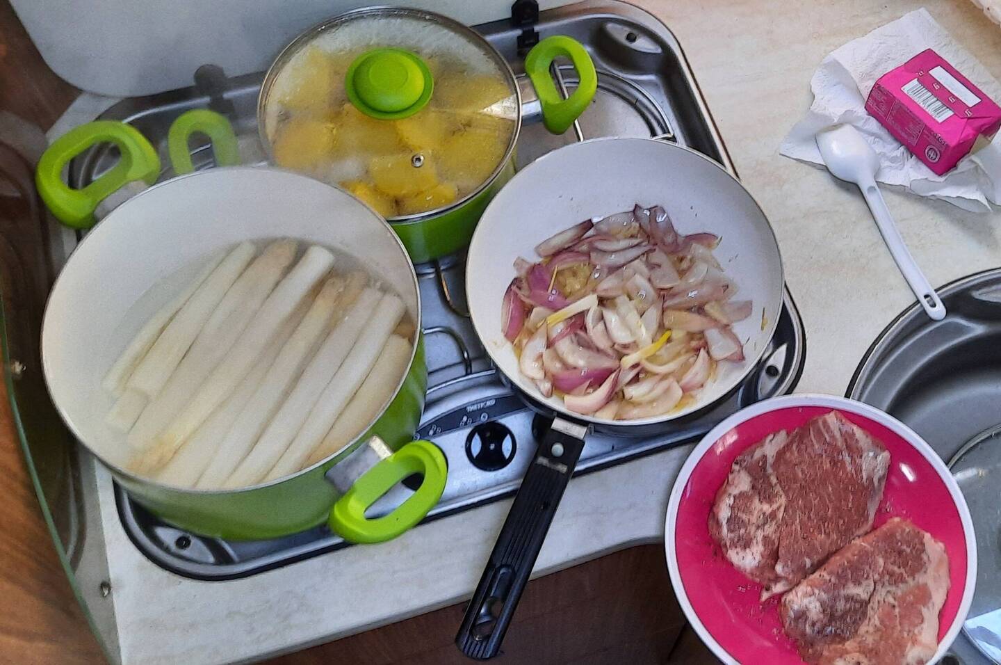 Erster Spargel des Jahres