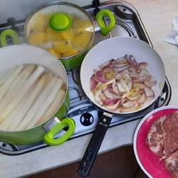 Erster Spargel des Jahres