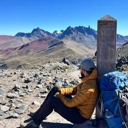 Einen weiteren Pass bezwungen!