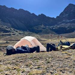 Powernap in der Mittagssonne