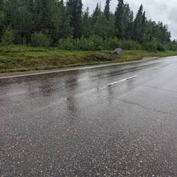 Es gibt noch Radreisende die schlechter campen