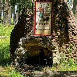 A lovely picnic area near our Albergue in Calzadilla