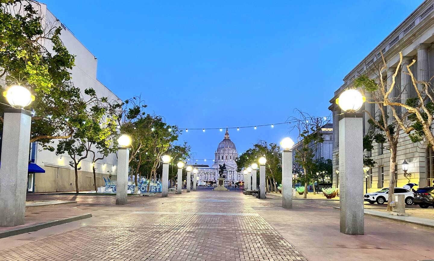 early in the morning in SF