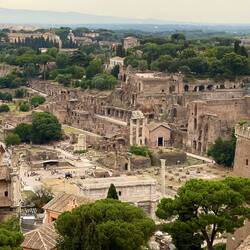 Roman Forum from the top