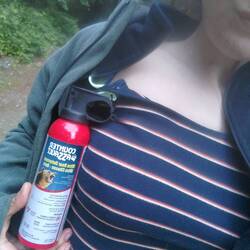 Jetzt auch endlich mit Bärenspray