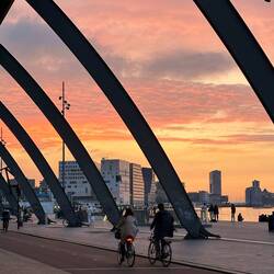 Amsterdam sunset