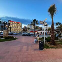 Hotelkulisse, Platz für sehr viele Touristen