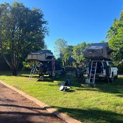 Auf dem Campingplatz