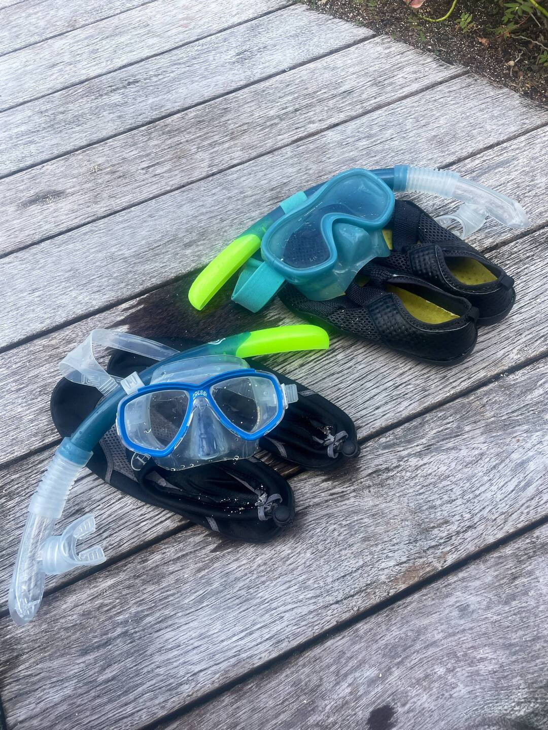 und will mir kei Underwasserkamera mitgnah händ, gitts au kei Fischli z'gseh, aso für öi