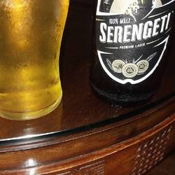 The local tippel, celebrating our arrival in Arusha, Tanzania
