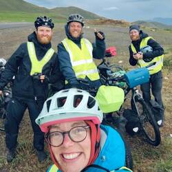 Downhill after the thunderstorm.