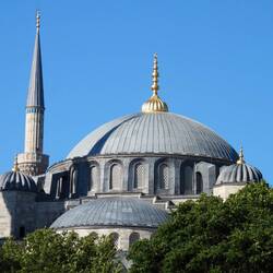 The Blue Mosque.