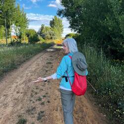 Beautiful morning for a walking conversation