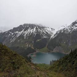 Wanderung zu einem Bergsee