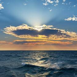 Sunrise over the Indian Ocean — Kimberley, WA.