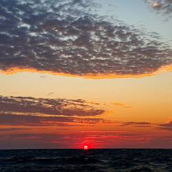 Sunrise over the Indian Ocean — Kimberley, WA.