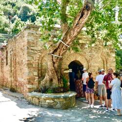 Shrine to the Virgin Mary.