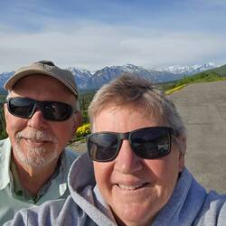 Today's selfie above Majestic Valley