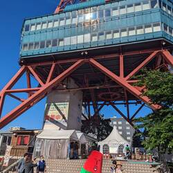 Finally went to see the Television Tower, Sapporo's main landmark