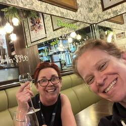 These are the faces of students who have successfully completed the exam! Heather & Andrea
