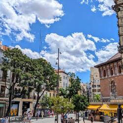 Bright and colourful day in Valencia