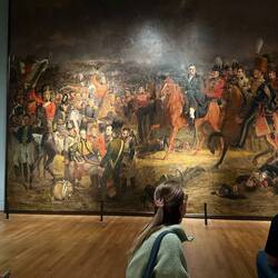 Biggest painting in the museum