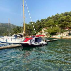 Unruhigster Liegeplatz soweit