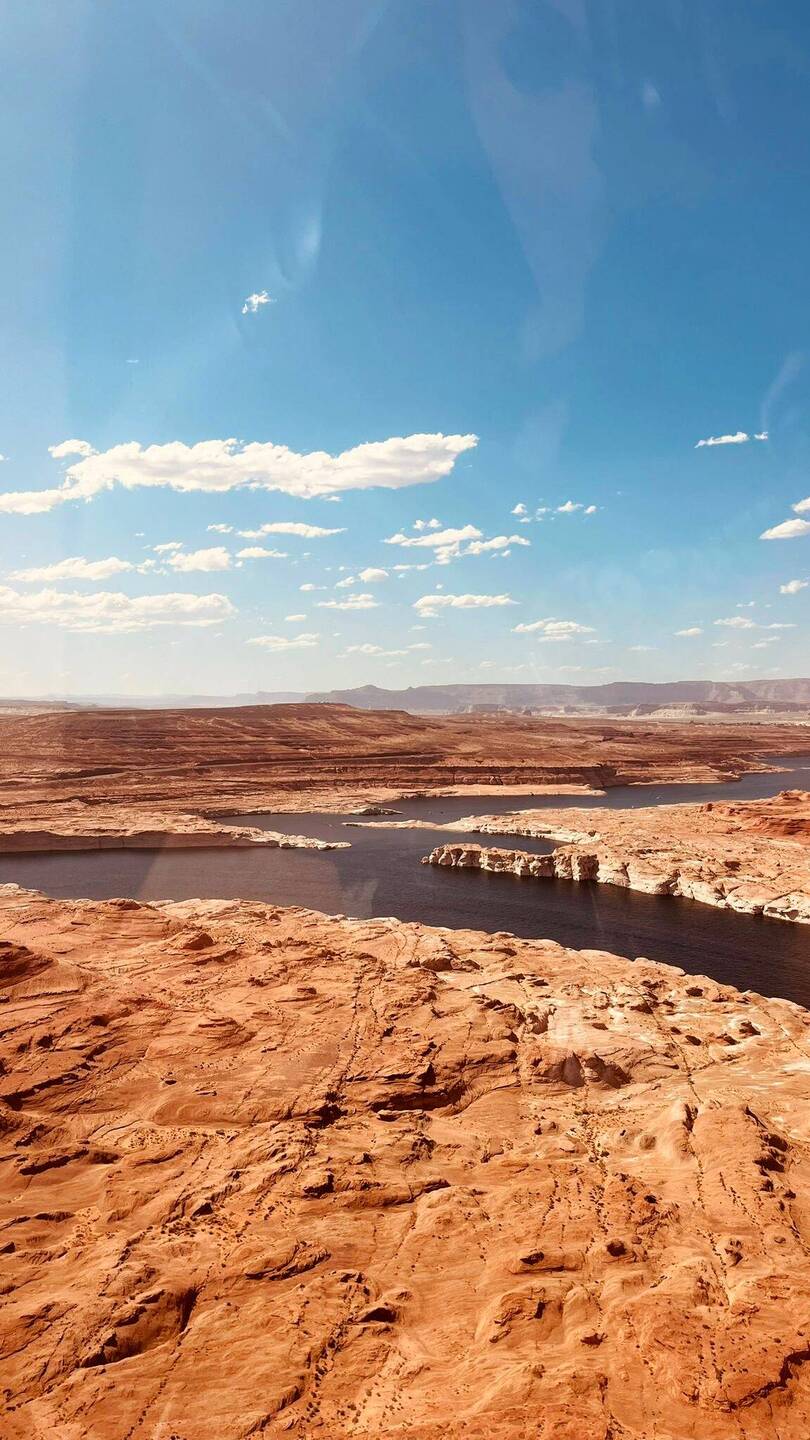 Over Lake Powell