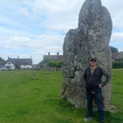 Stone at Avebury Henge