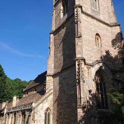 St. Andrew's church at Castle Combe