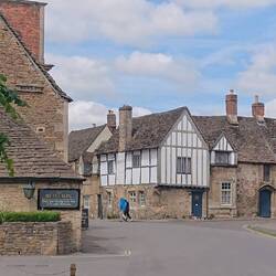 Lacock village which has been used as a movie set
