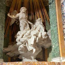 The Ecstasy of St Theresa in Chiesa di Santa Maria della Vittoria Rome